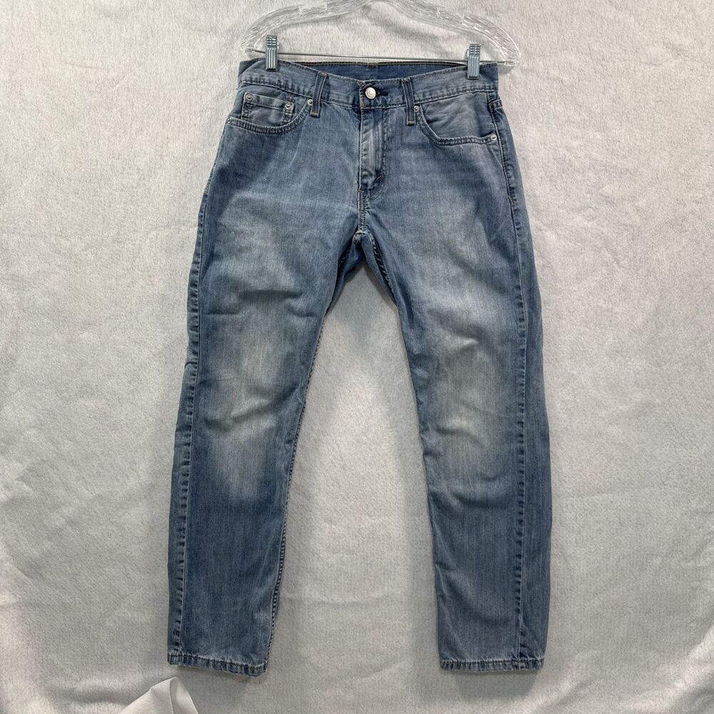 VTG Levis 559 Jeans Mens Size 30x30 Straight Leg Light Wash Red Tag